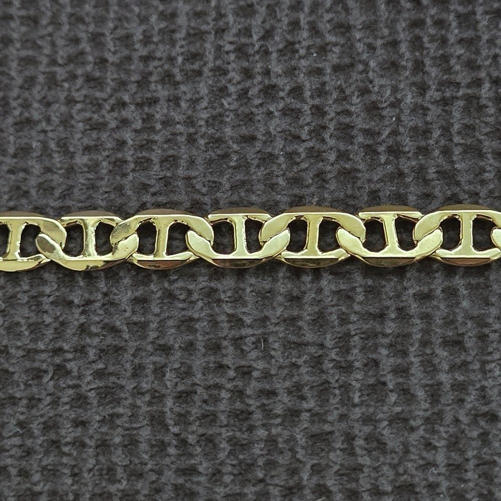 Aquamir Waterproof Gold💛 Flat Mariner⚓️ Link Chain⛓️ Anklet🦶 - NIB - Picture 14 of 15